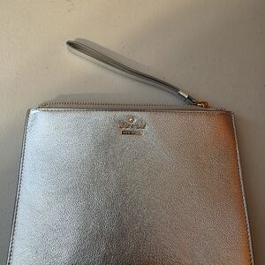 Kate Spade Silver Wristlet